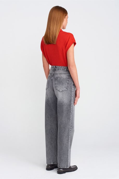 Hoge Taille Straight-Leg Mom Jeans - Image 2