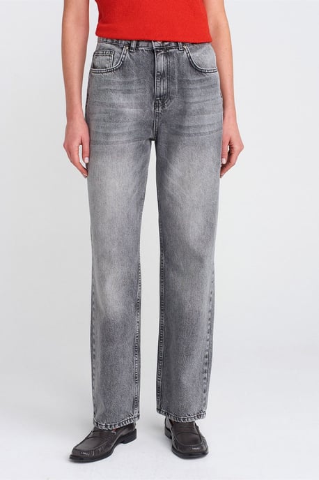 Hoge Taille Straight-Leg Mom Jeans - Image 3