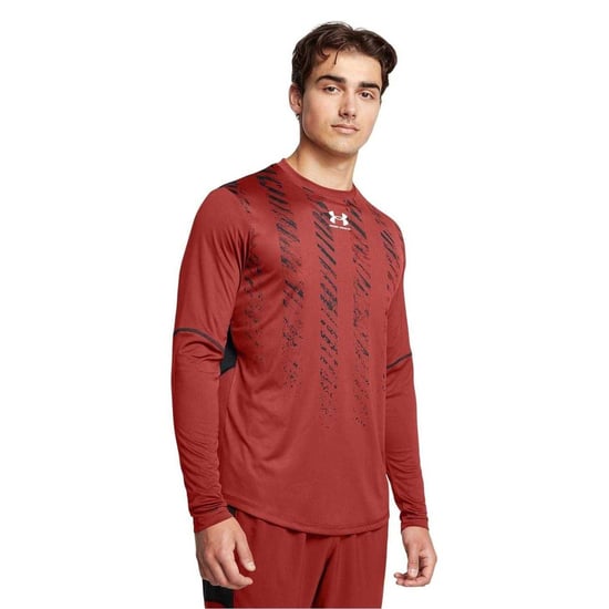 Under Armour Heren Regular T-shirt met lange mouwen (Oranje) - Image 3