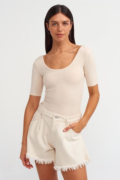 Slim Fit Katoenmix Eenheidspak - Image 1