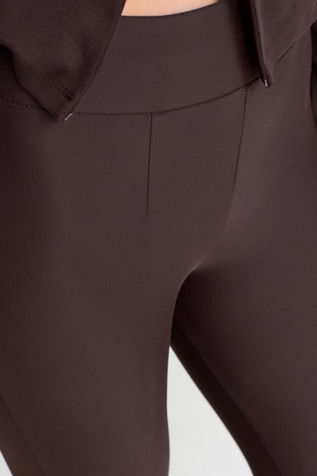 Hoge Taille Skinny Legging met Ritssluiting Detail - Image 3