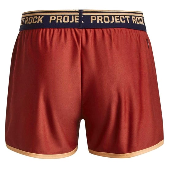 Under Armour Meisjes Project Rock Chino Shorts (Rood) - Image 2