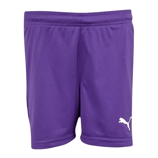 Puma Korte broek met teamlogo voor jongens (Paars) - Image 1