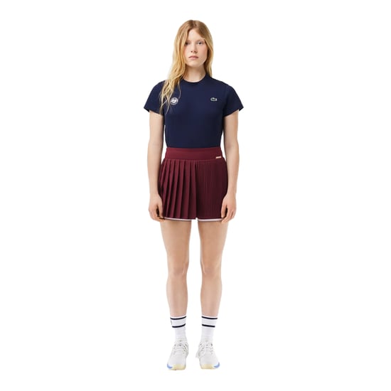 Lacoste Dames/Dames Roland Garros Editie Skort (Paars) - Image 6