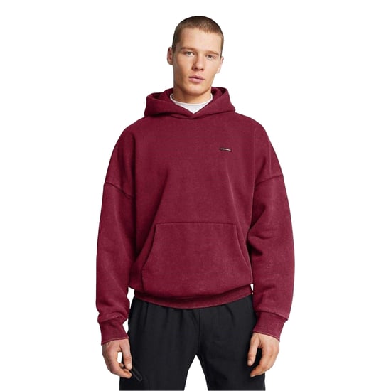 Under Armour Heren Relaxed Fit Drop Sleeve Hoodie (Rood) - Image 1