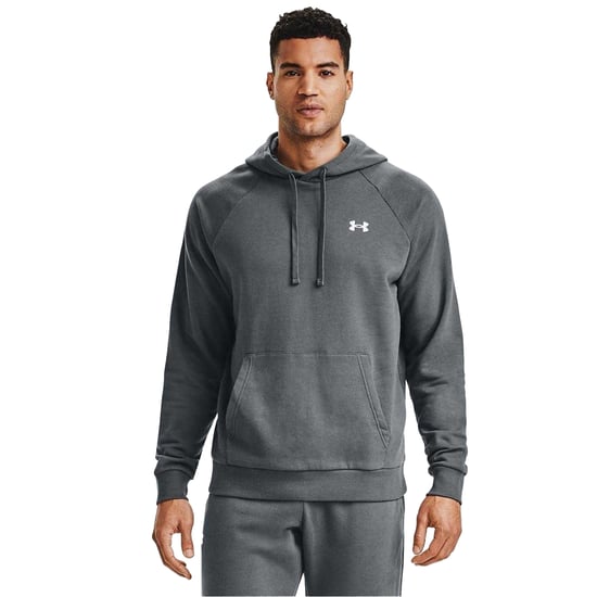 Under Armour Heren fleece hoodie (Vorstgrijs) - Image 1
