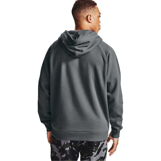 Under Armour Heren fleece hoodie (Vorstgrijs) - Image 3