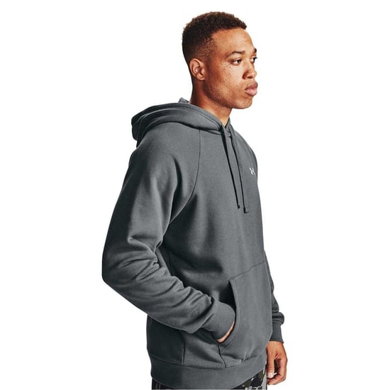 Under Armour Heren fleece hoodie (Vorstgrijs) - Image 4