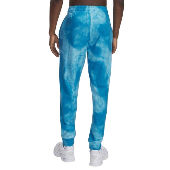 Under Armour Heren Rival Badstof Tie Dye Joggers (Blauw) - Image 3