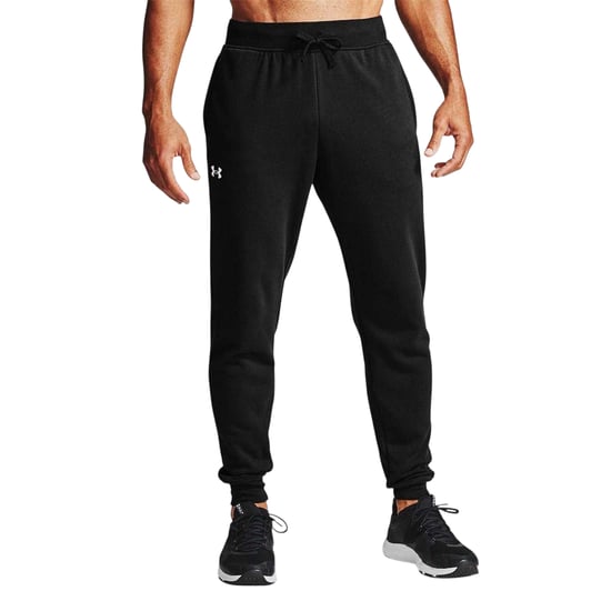 Under Armour Heren Rival Fleece Joggers (Zwart) - Image 3