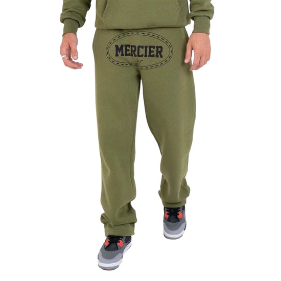 Mercier Heren Maison Regular Joggers (Kaki Groen) - Image 2