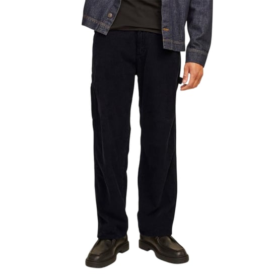 Jack And Jones Rechte Corduroy broek voor heren (Zwart) - Image 4