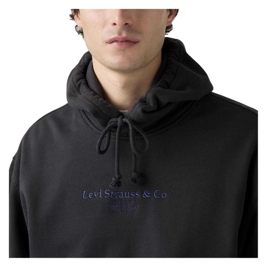 Levis Heren Relaxed Fit Hoodie (Grijs) - Image 4
