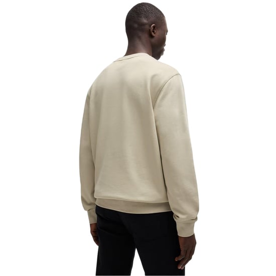 Boss Heren Westart Premium Katoenen Sweatshirt met Crew Hals (Licht Beige) - Image 2