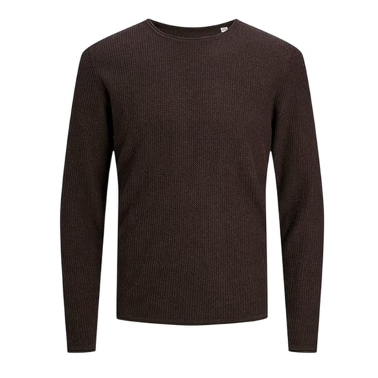 Jack And Jones Heren-sweater met ronde hals en normale pasvorm (Bruin) - Image 1