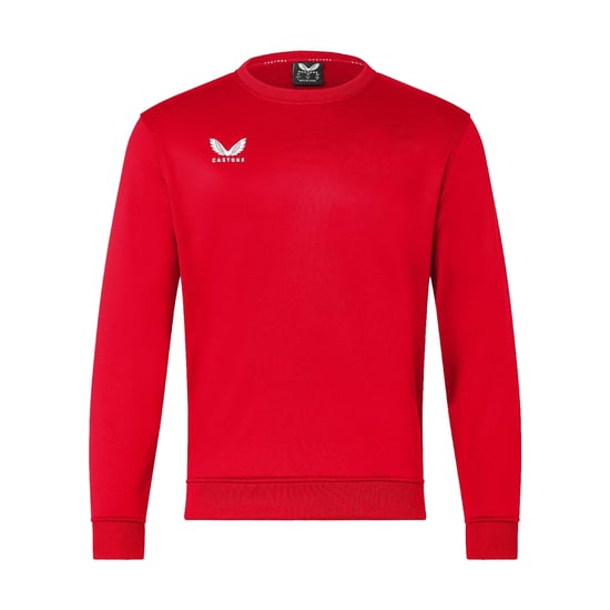 Castore Heren Sweatshirt met ronde hals (Echt rood) - Image 1