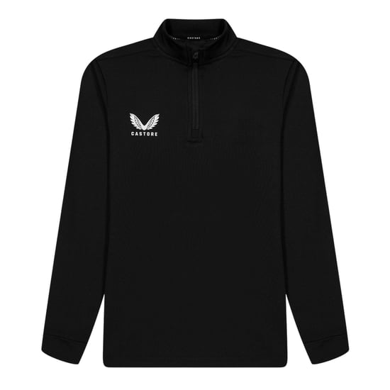 Castore Kinder/Kids Adapt Sweatshirt met Kwart Ritssluiting (Zwart) - Image 1