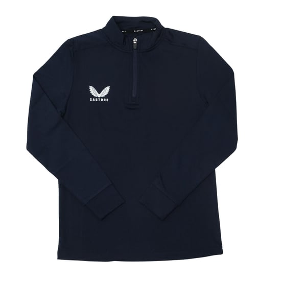Castore Kinder/Kids Adapt Sweatshirt met Kwart Ritssluiting (Marine) - Image 1