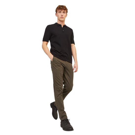 Jack And Jones Heren Marco Bowie Chino (Donkerbruin) - Image 1