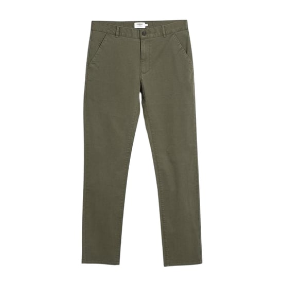Farah Slanke chino voor heren van iepenhout (Olijfgroen) - Image 1