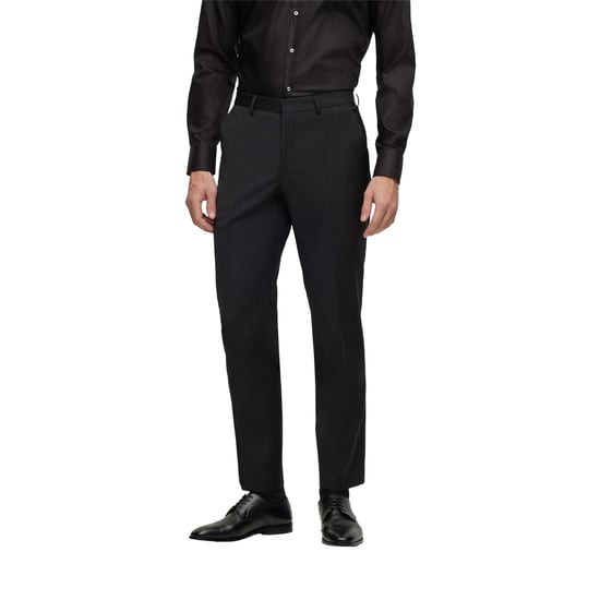 Boss Rechte broek heren Leon (Zwart) - Image 1