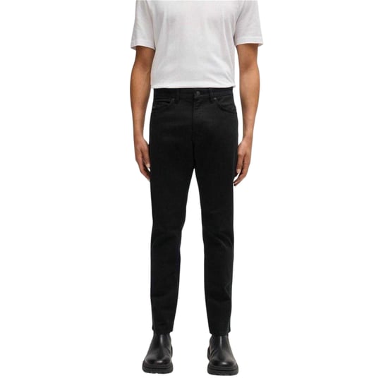 Boss Heren H-Delaware5 Slim Broek (Zwart) - Image 3