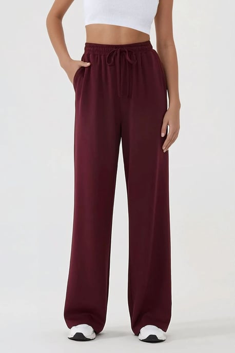 Brede Been Elastische Taille Trainingsbroek - Image 1