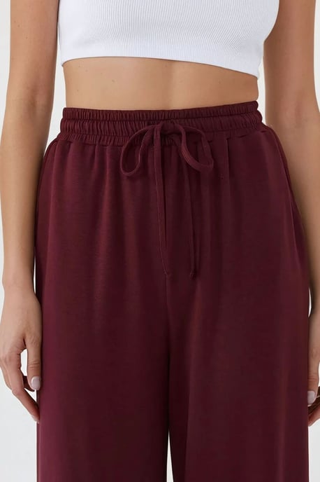 Brede Been Elastische Taille Trainingsbroek - Image 3