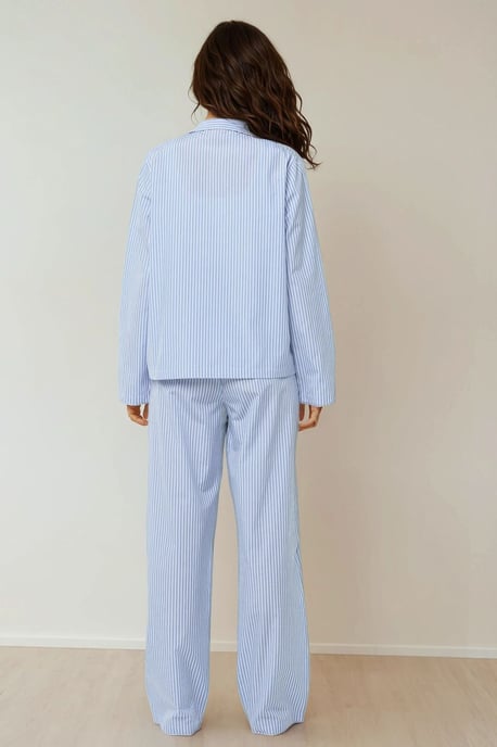 Gestreept Katoenen Pyjama Set - Image 6