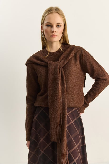 Regular Fit Korte Mouwen Ribbels Sweater - Image 6