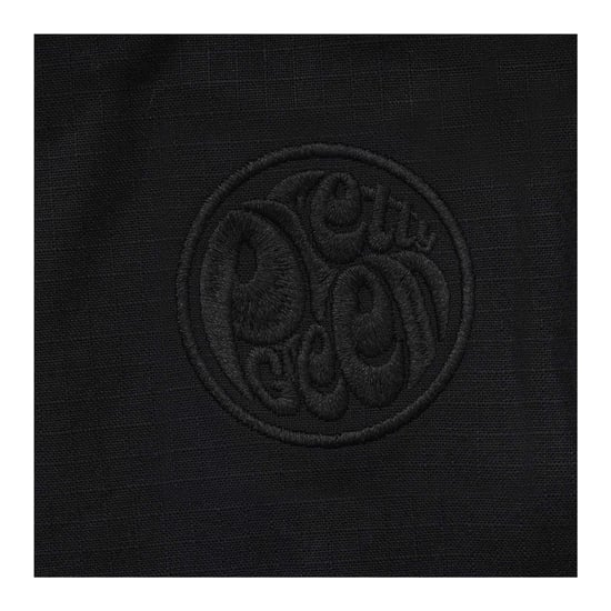 Pretty Green Casual cargoshort voor heren van katoen met verstevigde zijkanten (Zwart) - Image 4