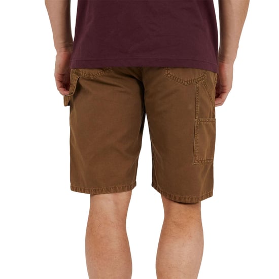Brave Soul Heren casual korte broek van geweven stof met ruime pasvorm (Bruin) - Image 3