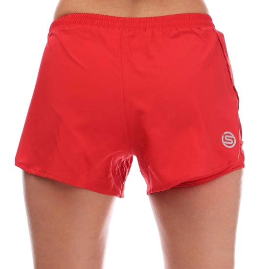 Skins Dames/Dames Series-3 Superpose Hardloopshort (Rood) - Image 2
