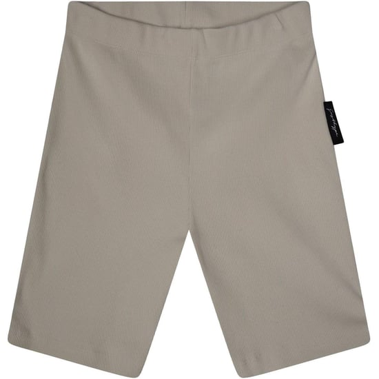 Hype Dames-slim-fit-short met ribboord (Beige) - Image 1