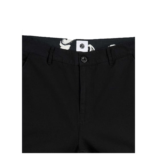 Pretty Green Heren Stamford Cargo Korte Broek (Zwart) - Image 3