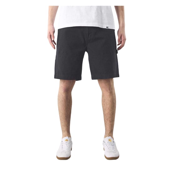 Pretty Green Heren Stamford Cargo Korte Broek (Zwart) - Image 4