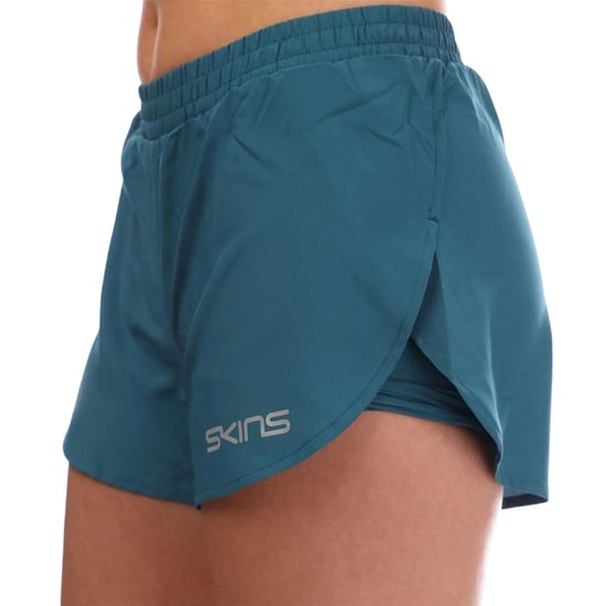 Skins Dames/Dames Series-3 Superpose Hardloopshort (Teal) - Image 3