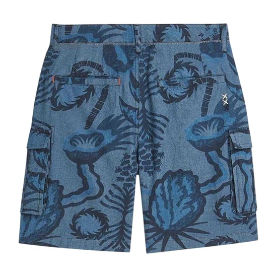 Scotch And Soda Cargo Shorts Jongens met Patroon (Indigoblauw) - Image 2