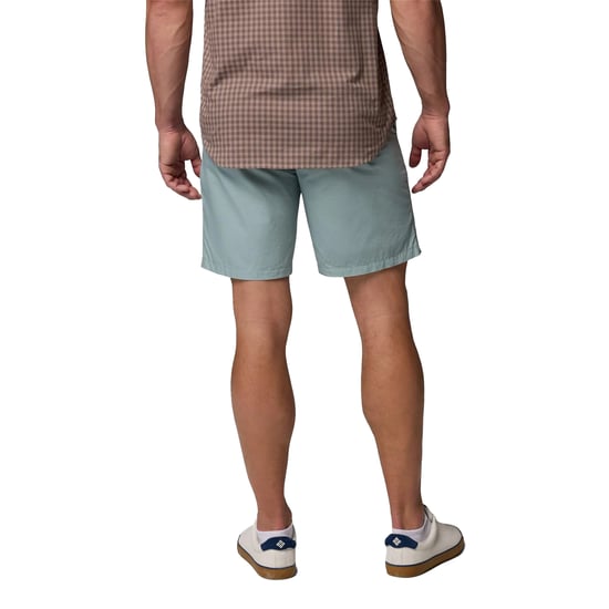 Columbia Heren Katoenen Popeline Korte Broek (Blauw) - Image 4