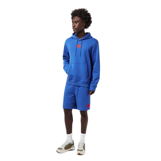 Hugo Heren Fleece Sweat Shorts (Blauw) - Image 3