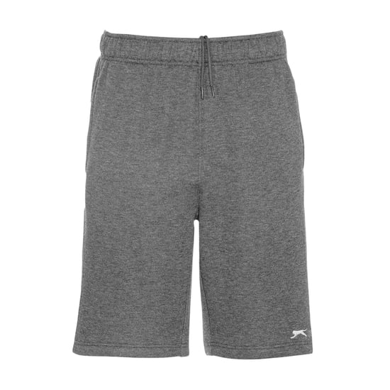 Slazenger Heren Fleece Shorts (Houtskool) - Image 1