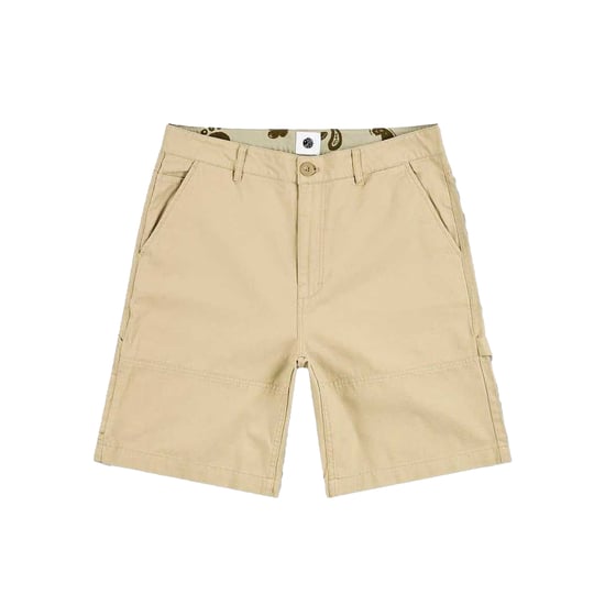 Pretty Green Heren Stamford Cargo Korte Broek (Taupe) - Image 2