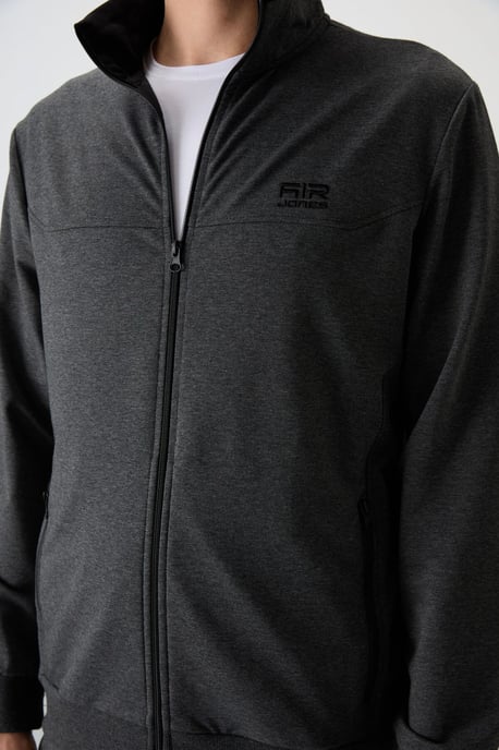 Heren Gebreide Fleece Sweatshirt en Broeken Set - Image 3