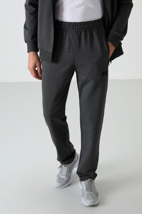 Heren Gebreide Fleece Sweatshirt en Broeken Set - Image 4