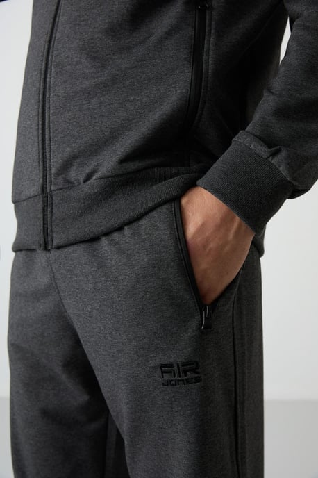 Heren Gebreide Fleece Sweatshirt en Broeken Set - Image 6