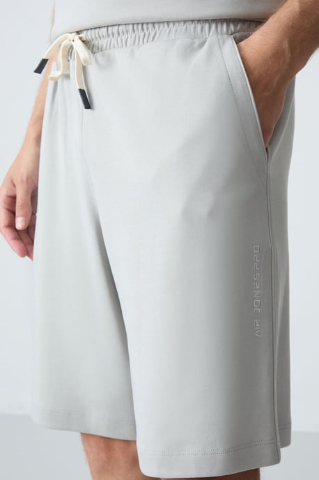 Heren Oversized Katoenmix T-shirt en Shorts Set - Image 3