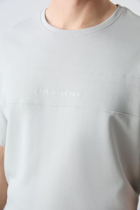 Heren Oversized Katoenmix T-shirt en Shorts Set - Image 5