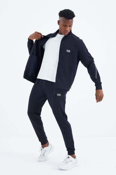 Heren Fleece Sweatshirt en Broek Set - Image 6