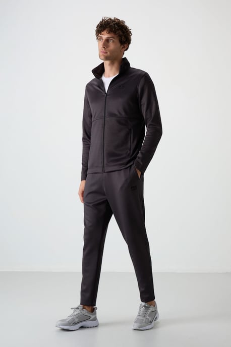Heren Polyester Scuba Actieve Set Met Ritskraag - Image 1