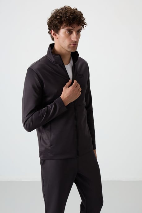Heren Polyester Scuba Actieve Set Met Ritskraag - Image 2